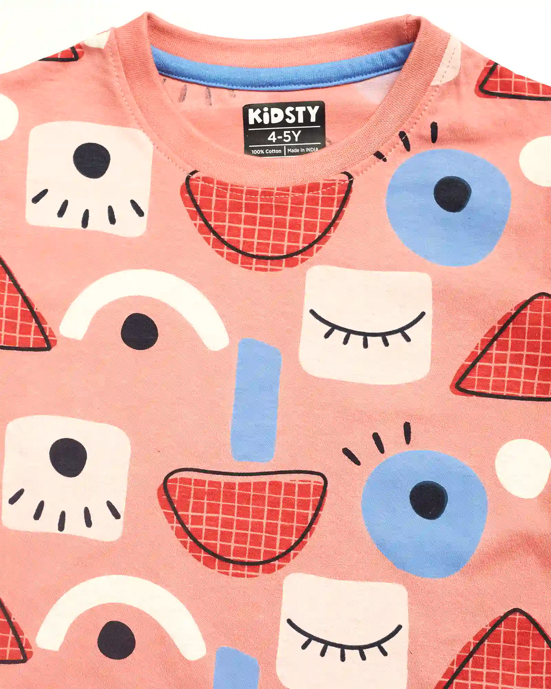 Abstract Faces Unisex Shorts Set - 100% Cotton
