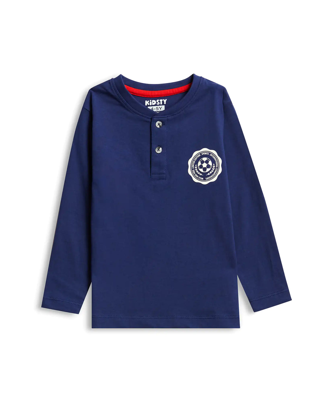 Blue Champion Boys Pajama Set - 100% Cotton