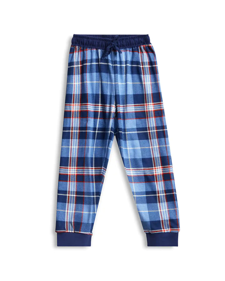 Blue Champion Boys Pajama Set - 100% Cotton