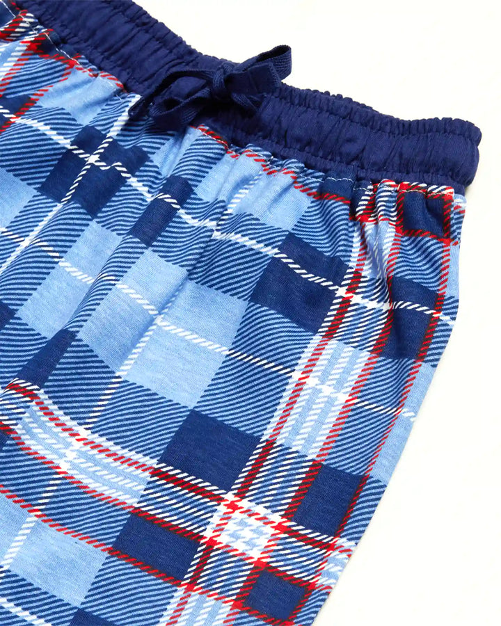 Blue Champion Boys Pajama Set - 100% Cotton